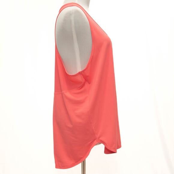 Johnny Was Calme Coral Effect Draped Racerback Tank Top Size Large - Picture 4 of 11